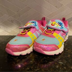 Baby Shark Toddler Size 11 Light Up Tennis Shoes - New with Tags